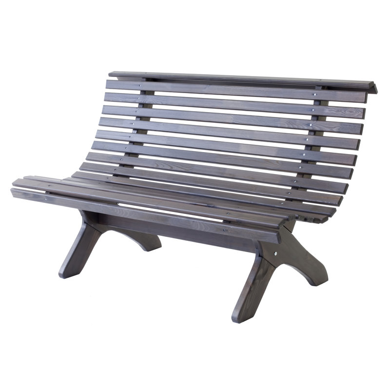 Garten Living Gartenbank Oluna aus Massivholz & Bewertungen | Wayfair.de